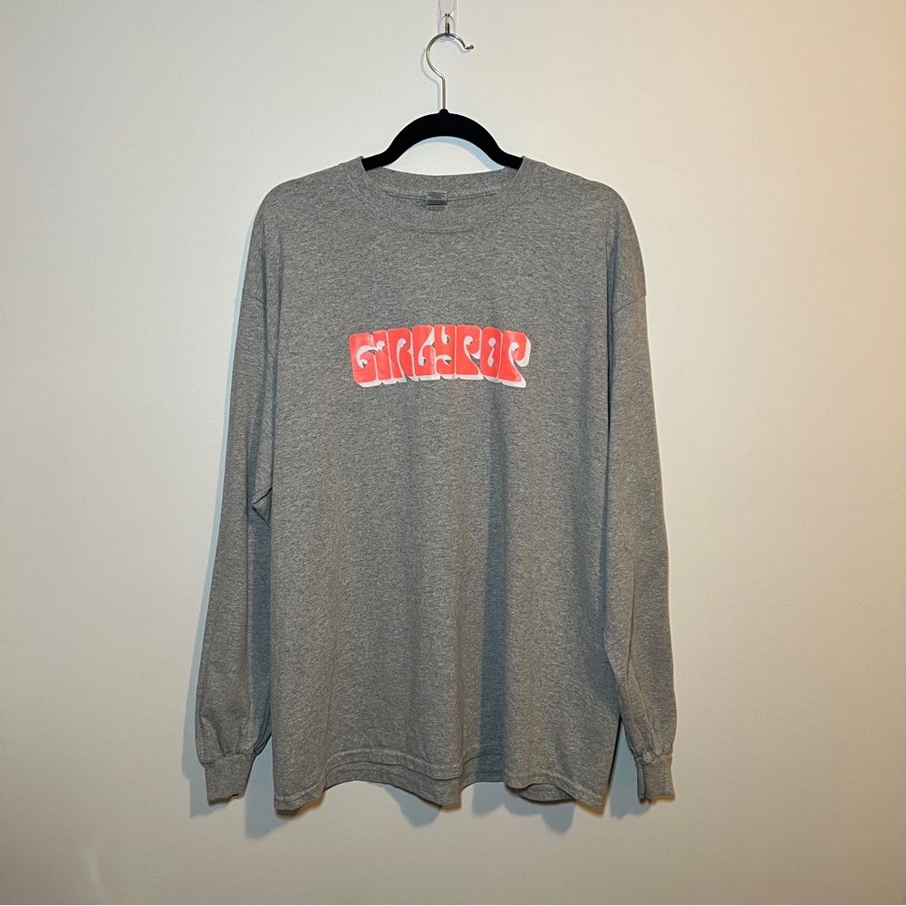 Gildan Girlypop Graphic Long Sleeve Tee Shirt Size XL